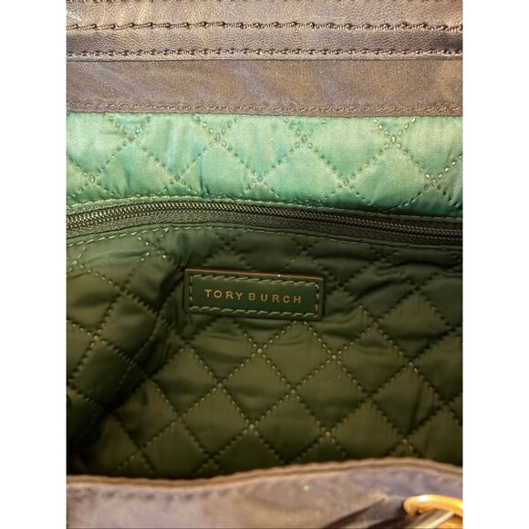 Tory Burch Perry Nylon Backpack Black Cinch (6207) - Picture 11 of 12